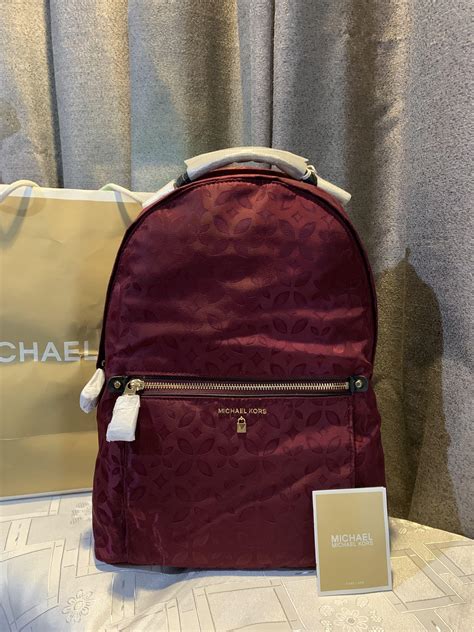 michael kors nylon kelsey lg backpack admiral|MICHAEL Michael Kors Nylon Kelsey Large Backpack.